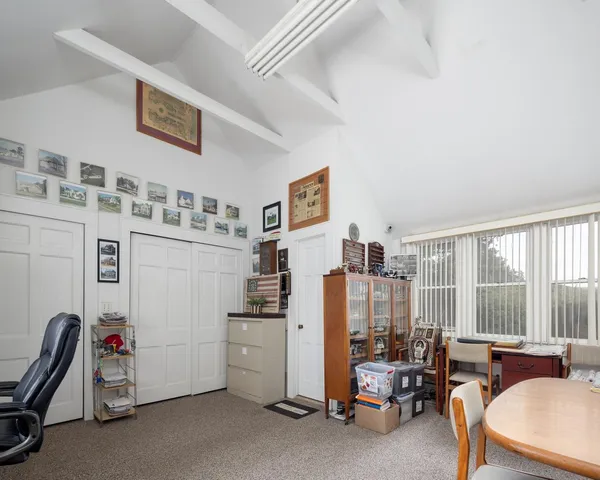 a room with storage and utility