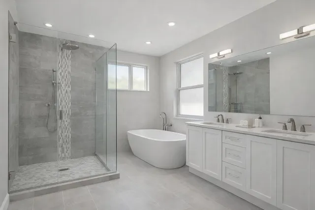 a view of a tennis court