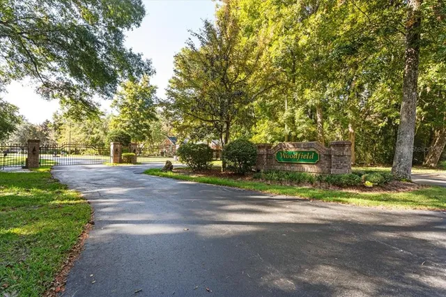 a view of road with trees