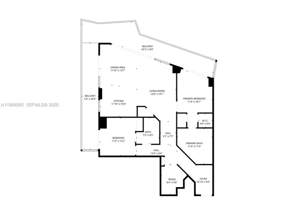 $6,300 | 1300 South Miami Avenue, Unit 2001, Miami, FL 33130