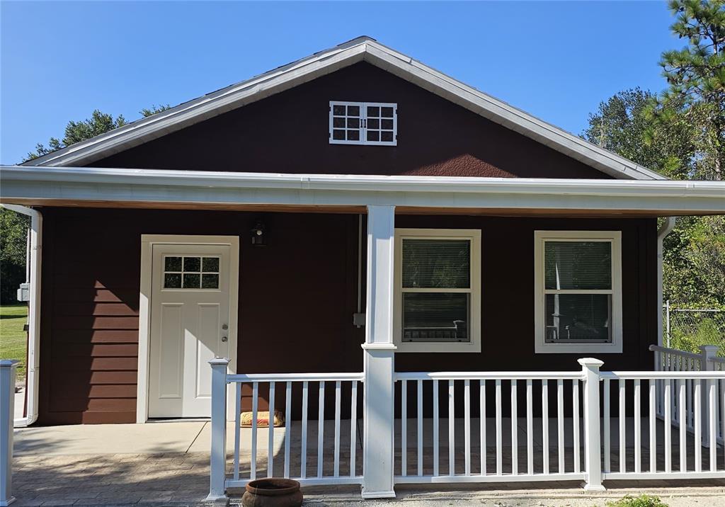 a view of a brick house