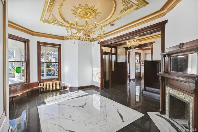 a view of a living room