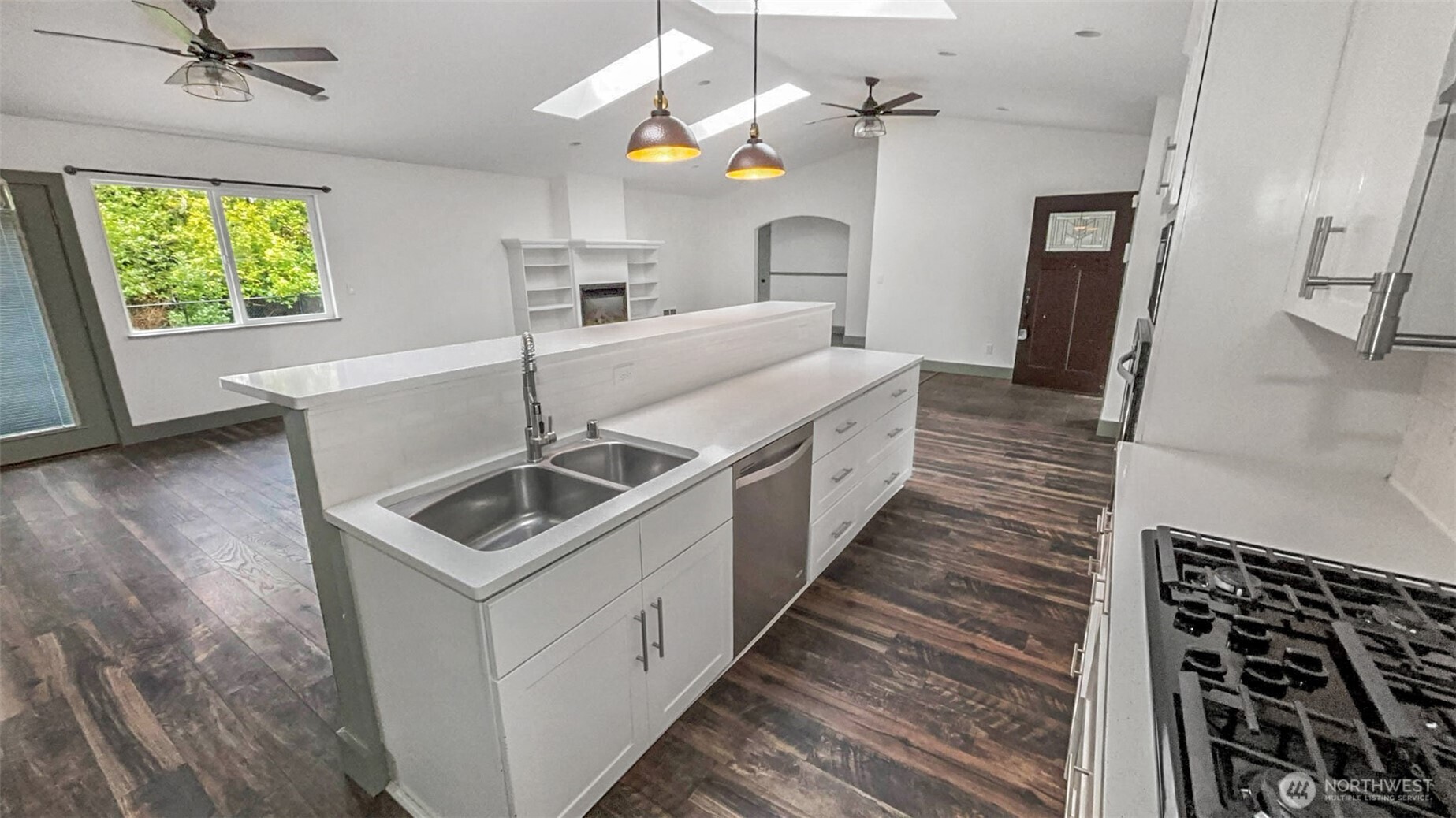 280 Devonshire Road Montesano, WA 98563 - Photo 2 of 20 a kitchen with sink a stove and refrigerator