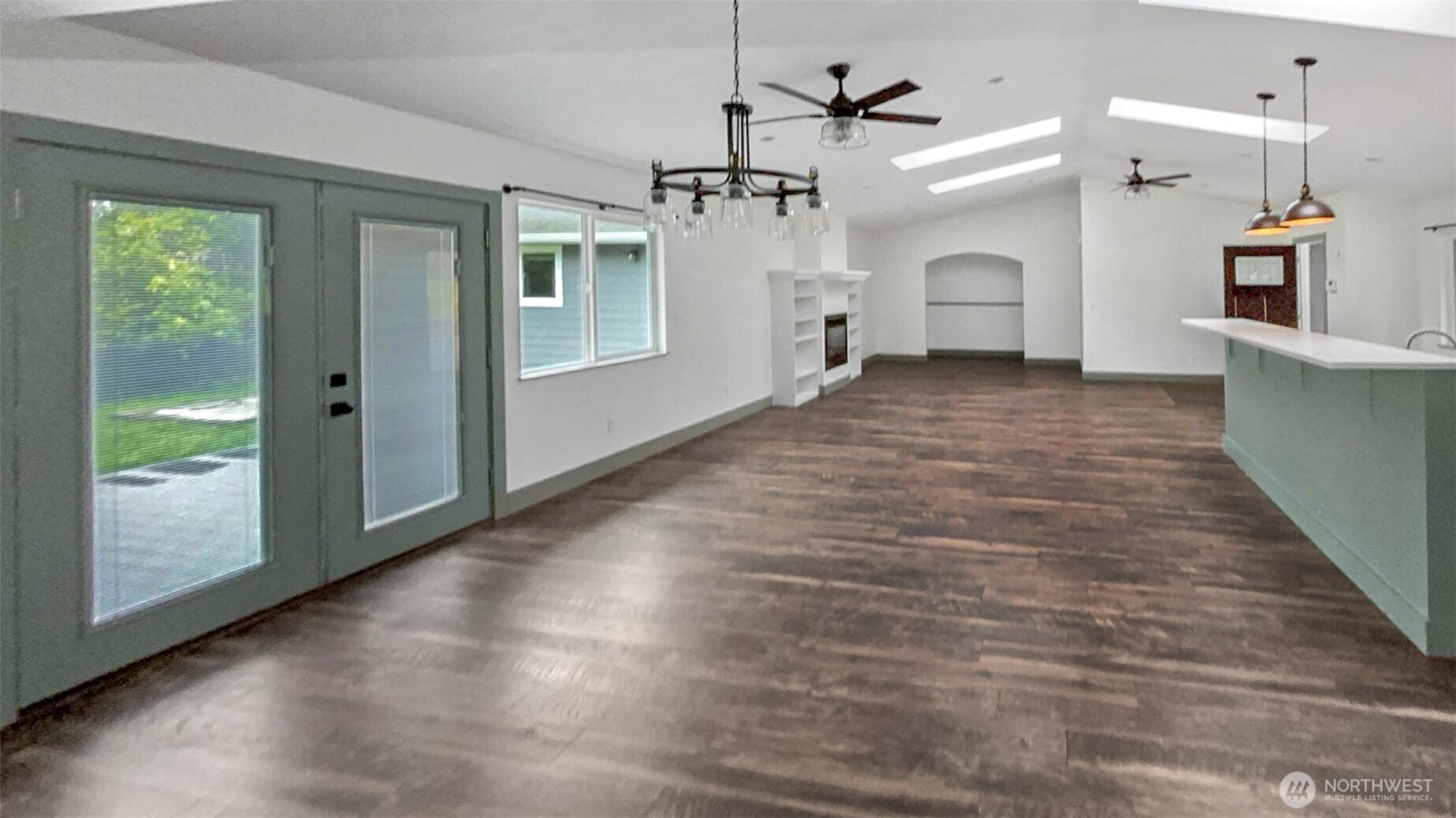 280 Devonshire Road Montesano, WA 98563 - Photo 4 of 20 a view of a kitchen with a sink and refrigerator