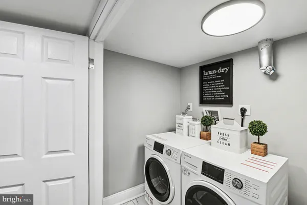 a view of washer and dryer