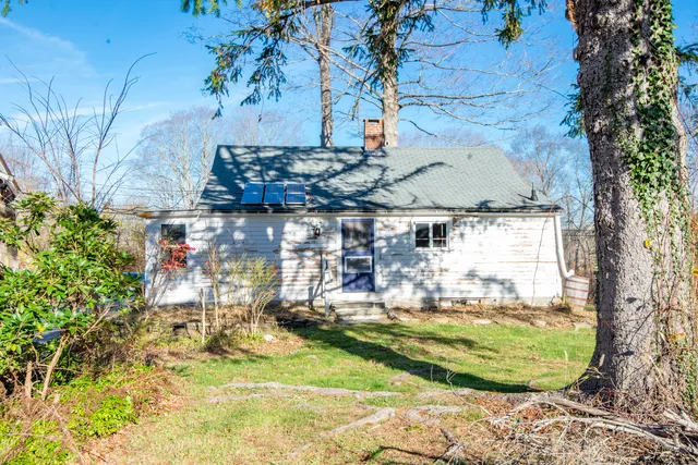 a view of swimming pool in a yard