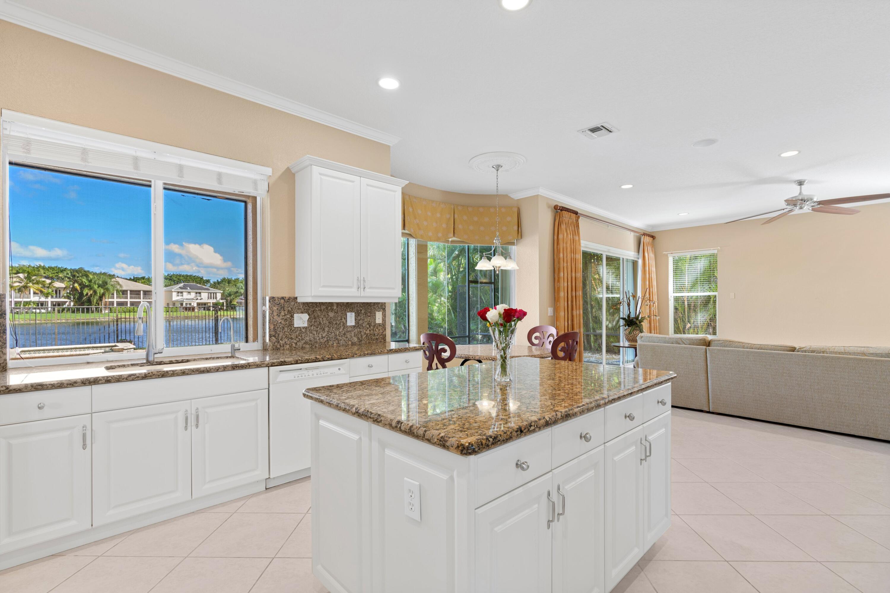 9584 Barletta Winds Point Delray Beach, FL 33446 - Photo 7 of 31 Kitchen Island