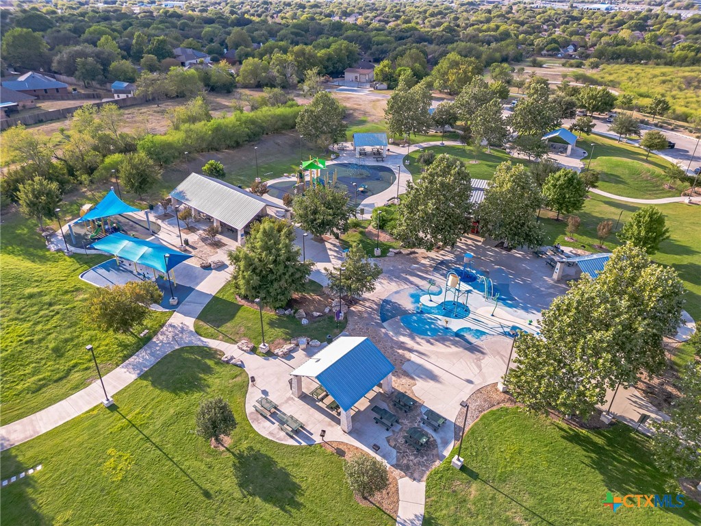 2369 Carson Loop New Braunfels, TX 78130 - Photo 26 of 28 an aerial view of residential houses with outdoor space