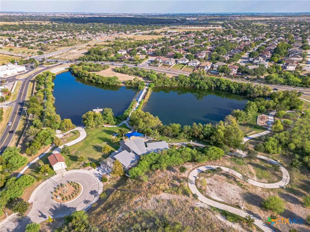 2369 Carson Loop New Braunfels, TX 78130 - Photo 27 of 28 an aerial view of a house with a ocean view