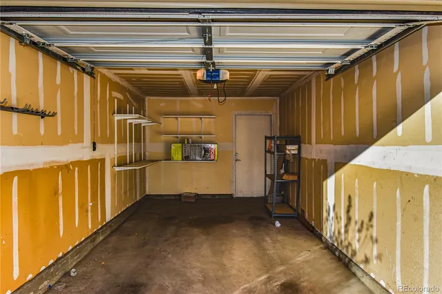 a view of storage and utility room