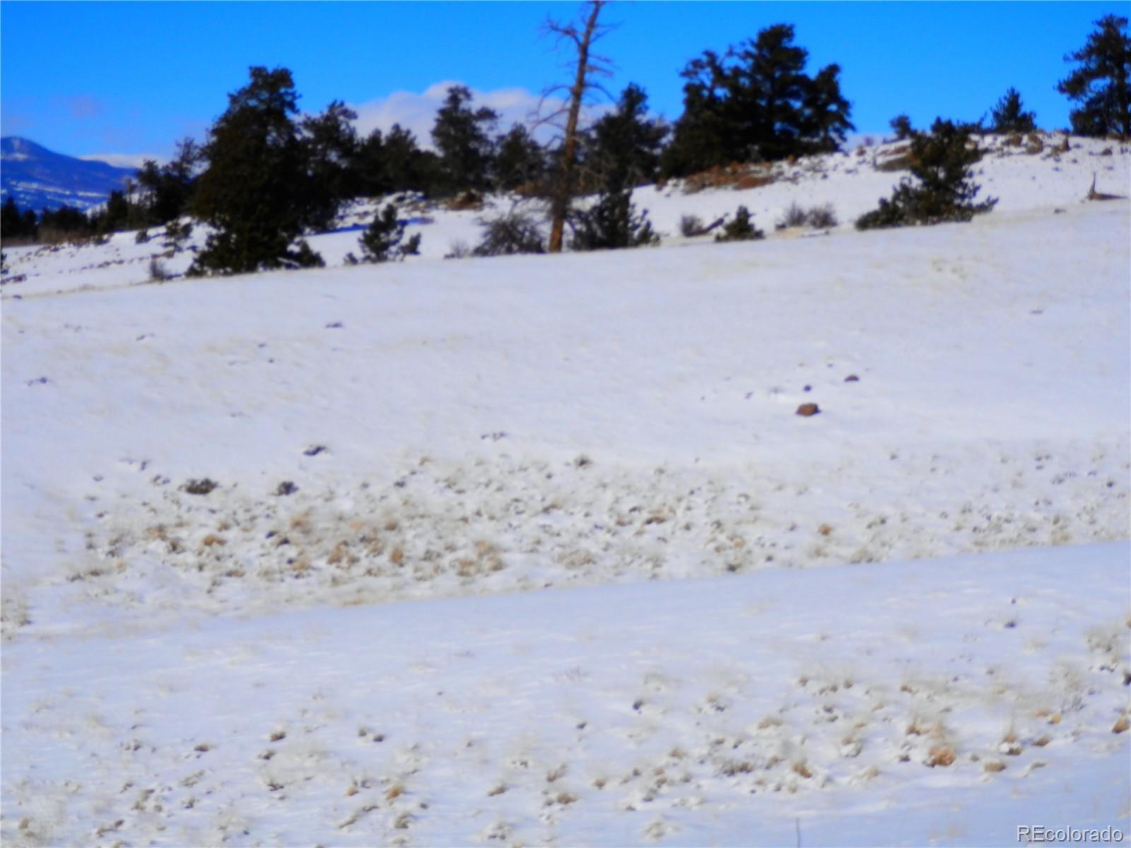 910 Pack Saddle Road Hartsel, CO 80449 - Photo 22 of 35 a view of snow covered with wooden fence