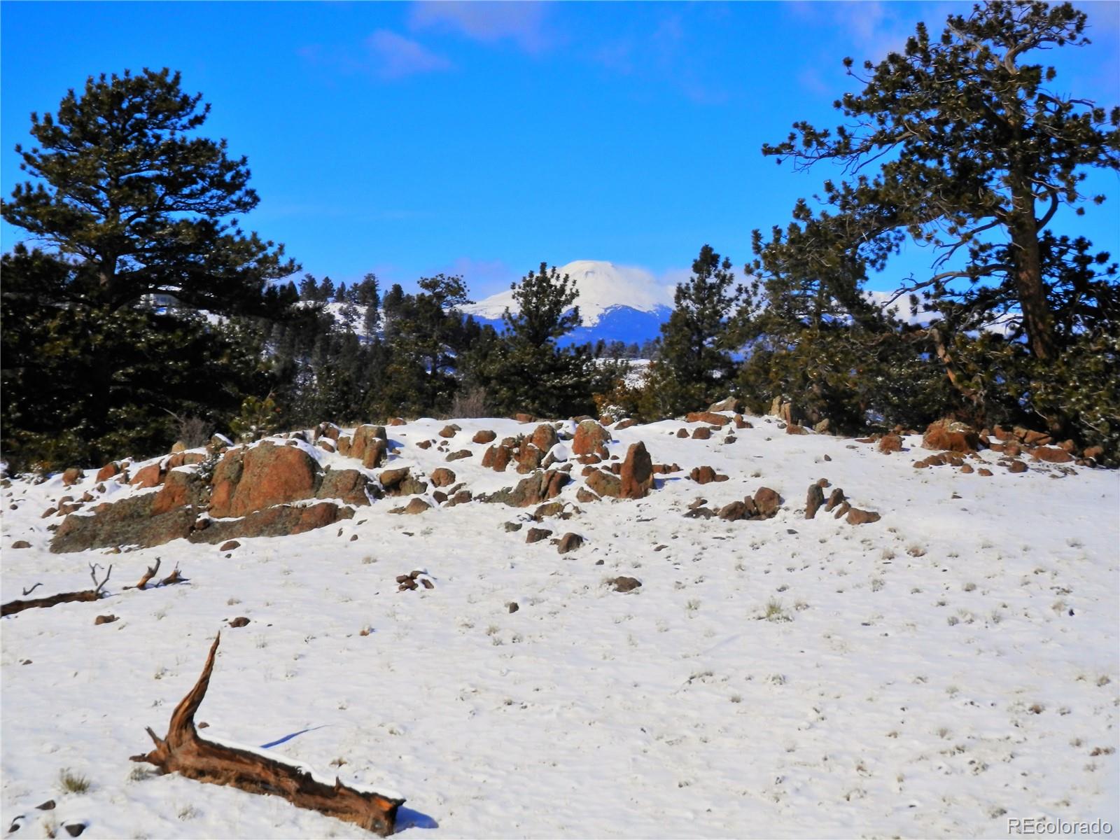 910 Pack Saddle Road Hartsel, CO 80449 - Photo 8 of 35 a view of a outdoor space covered with snow