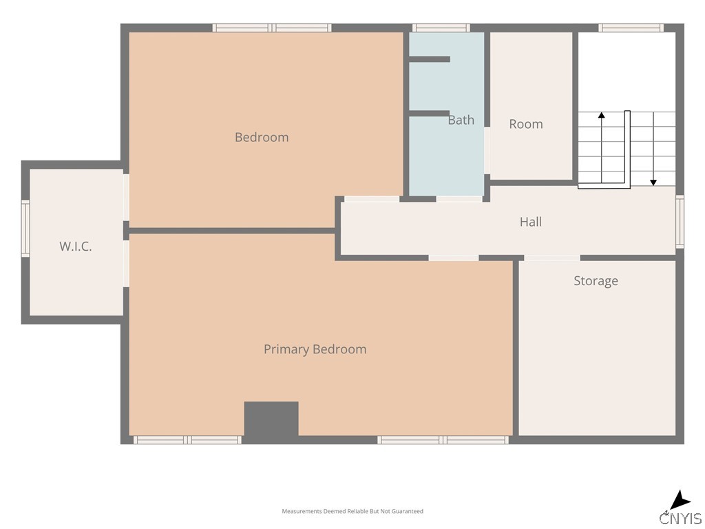 149 Harding Street Syracuse, NY 13208 - Photo 41 of 43 2nd floor layout