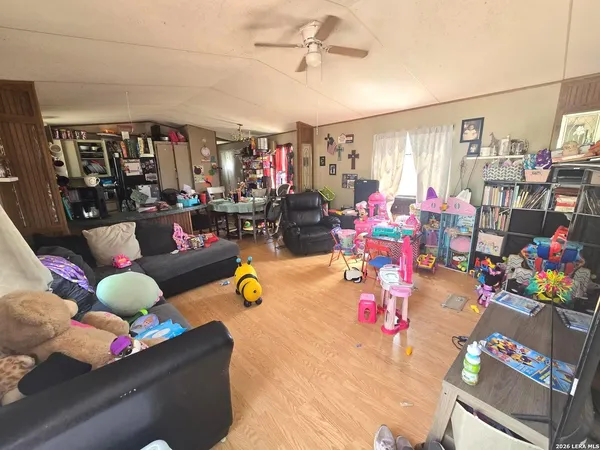 a room with lots of stuff and toys