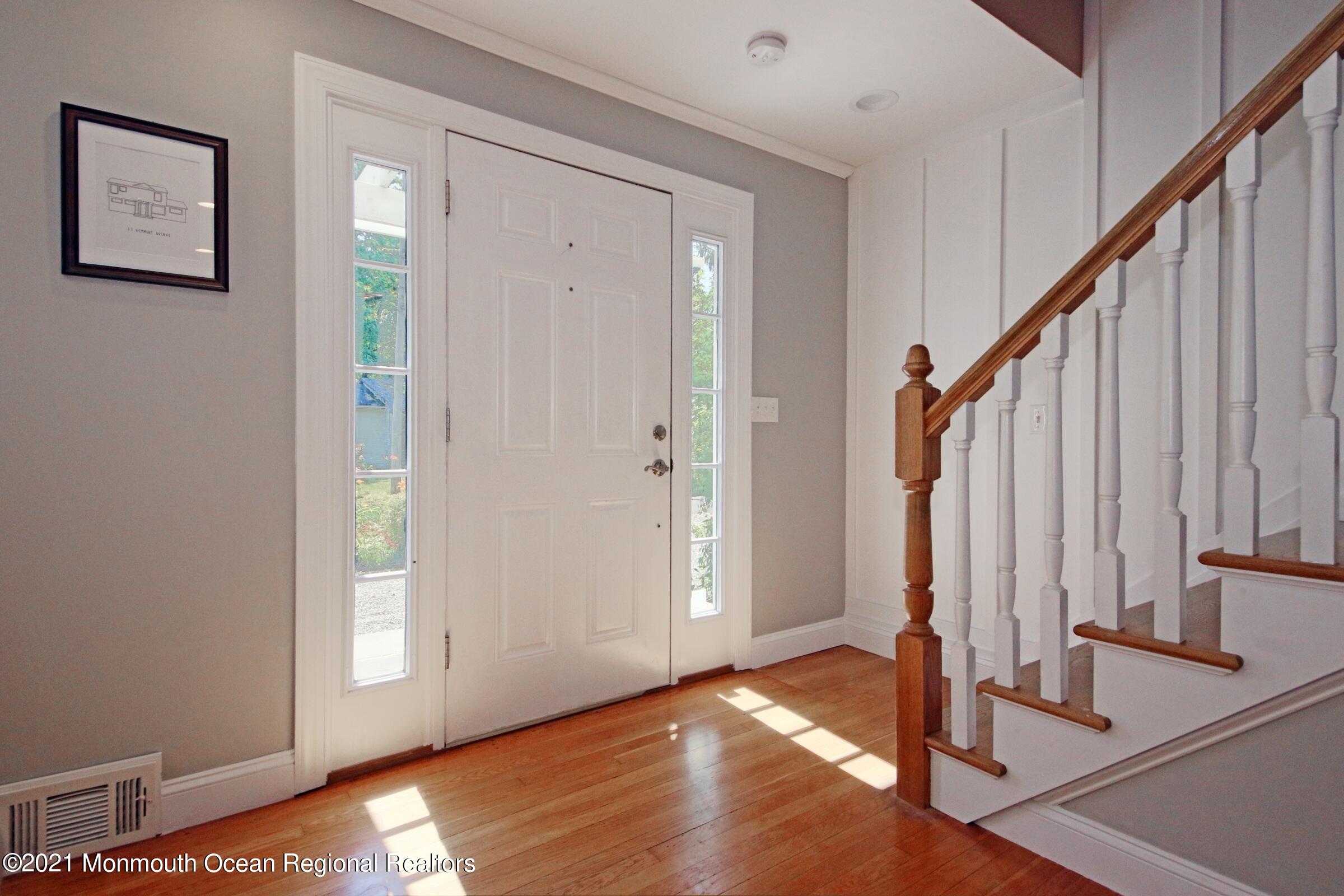 27 Demmert Avenue Rumson, NJ 07760 - Photo 17 of 38 a view of an entryway with wooden floor