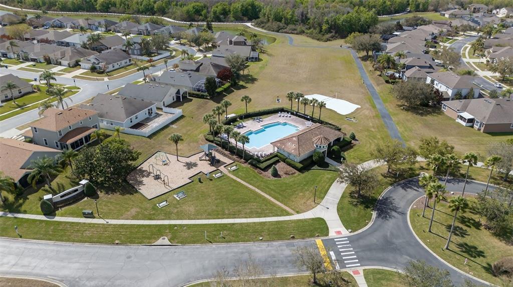 3463 Forest Ridge Lane Kissimmee, FL 34741 - Photo 57 of 58 an aerial view of a house with outdoor space