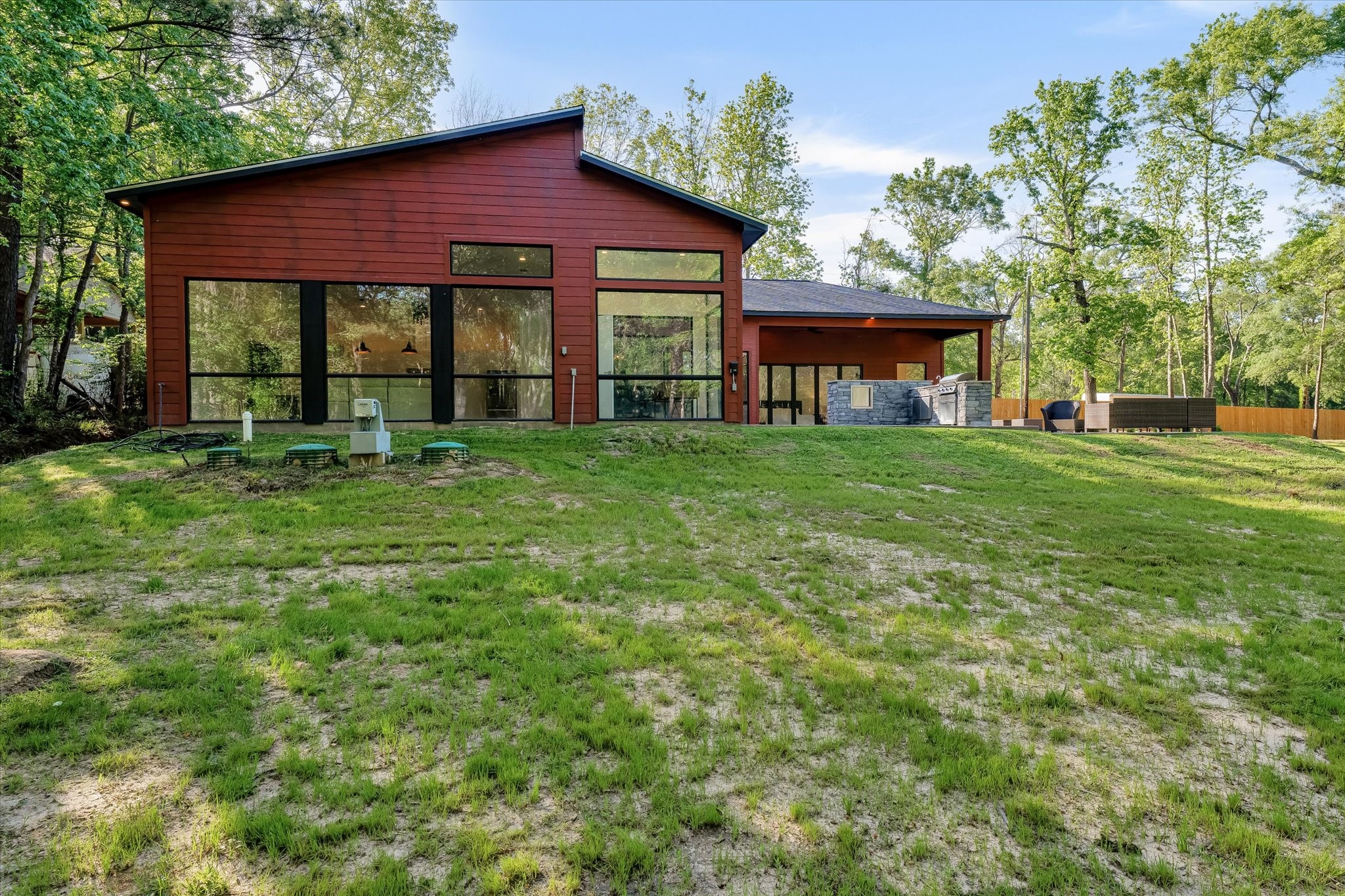 11571 Robin Lane Conroe, TX 77303 - Photo 46 of 49 a house view with a garden space
