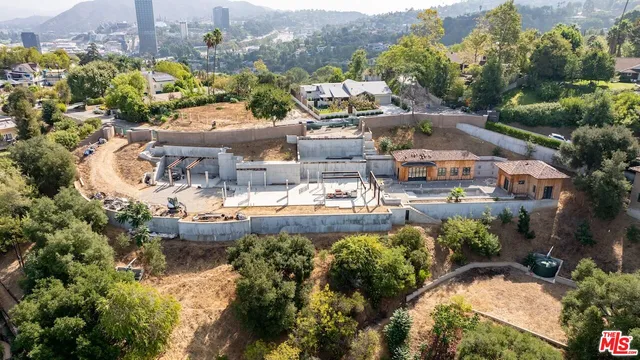 a view of a balcony with an ocean view