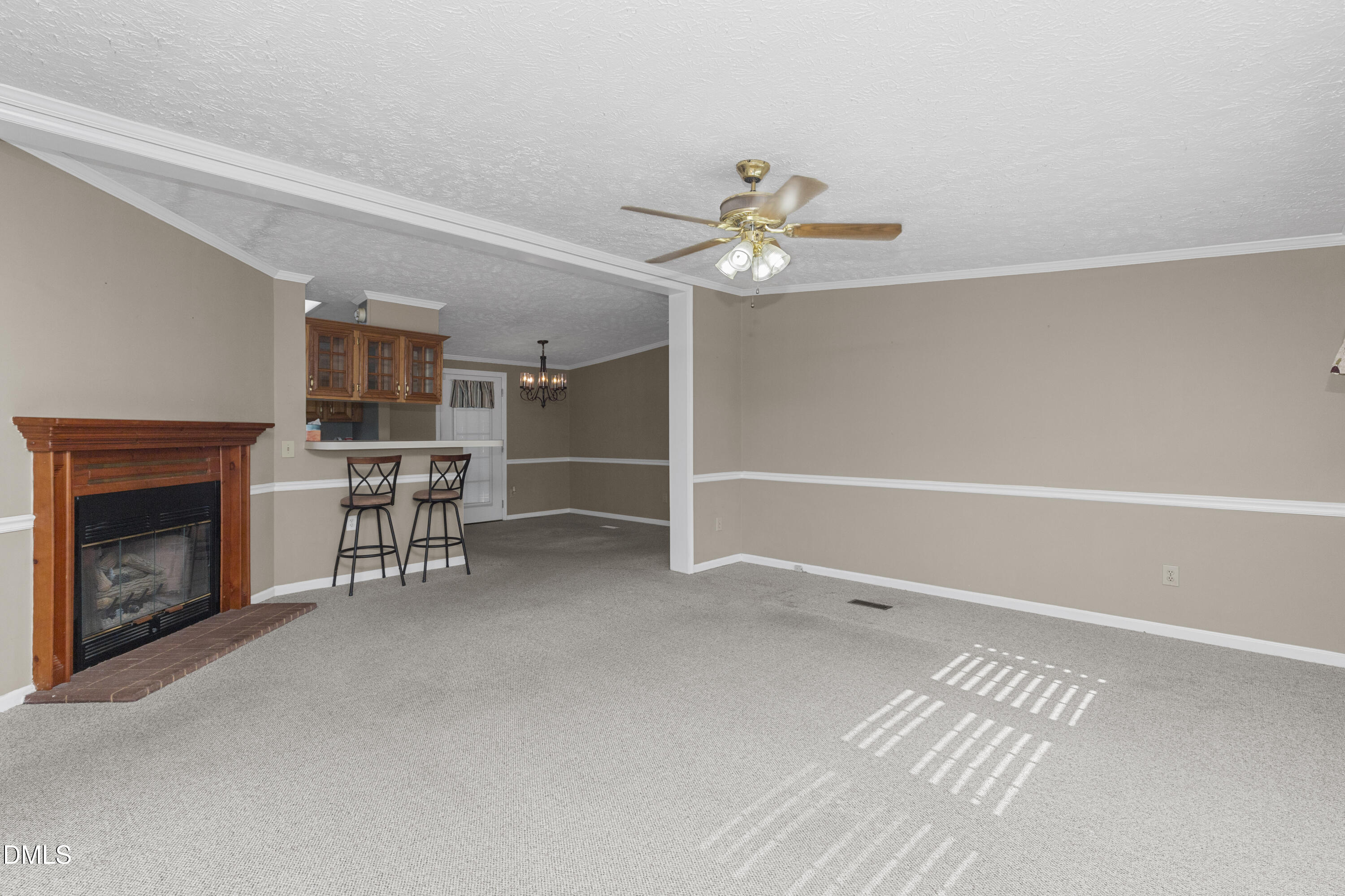 199 Iris Bryant Road Erwin, NC 28339 - Photo 5 of 33 a view of livingroom with furniture and fireplace