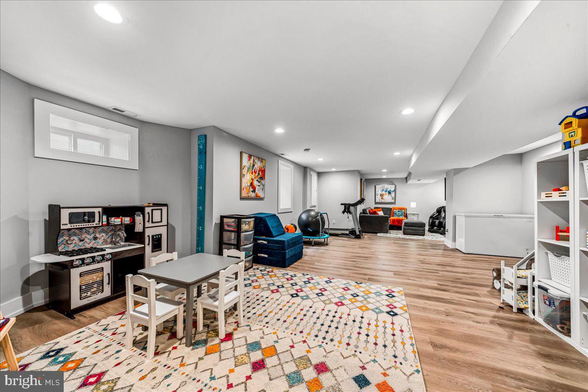 308 Chestnut Avenue Narberth, PA 19072 - Photo 50 of 66 a living room with furniture and a wooden floor