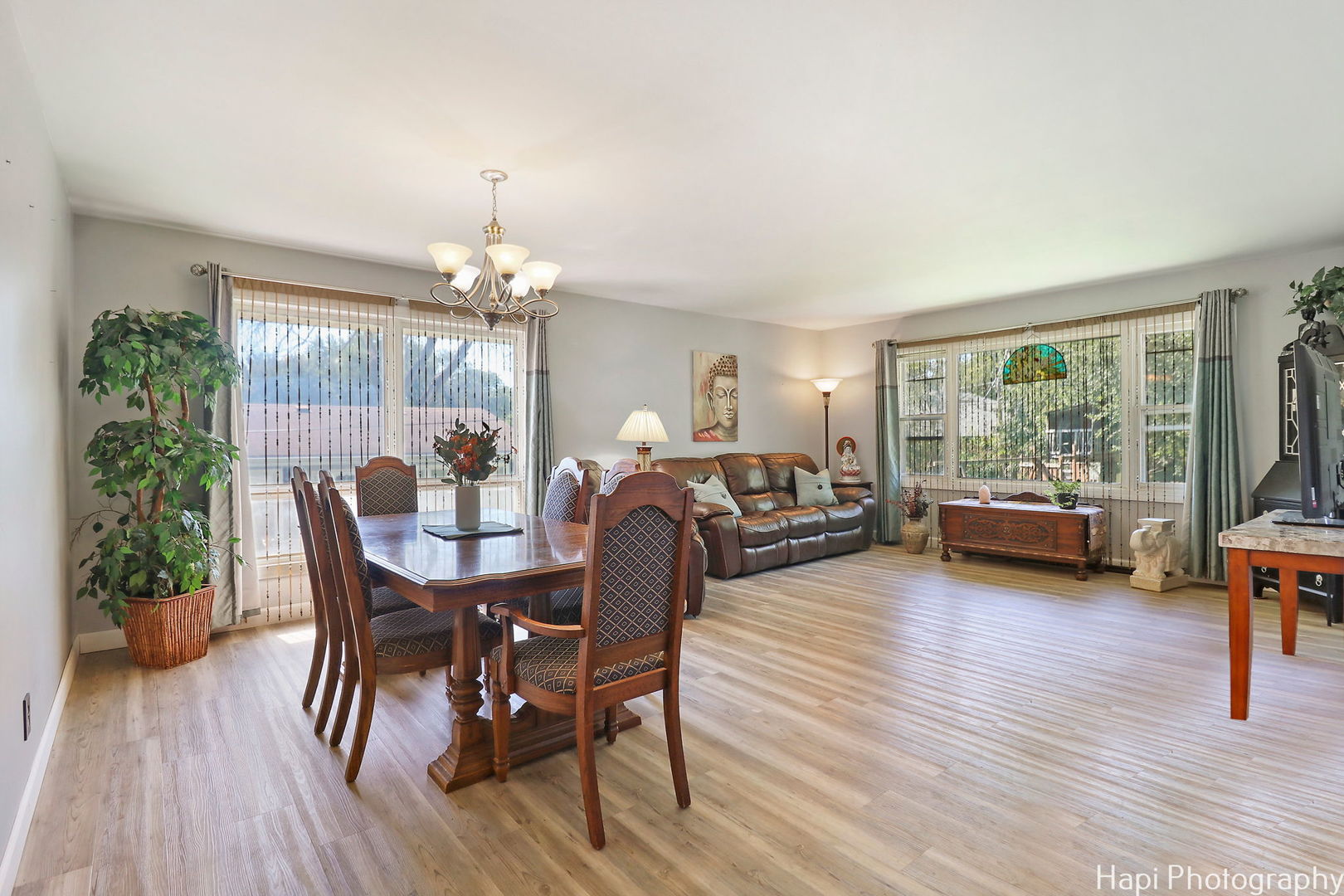 1340 Cary Road Algonquin, IL 60102 - Photo 3 of 21 a view of a dining room with furniture window and wooden floor