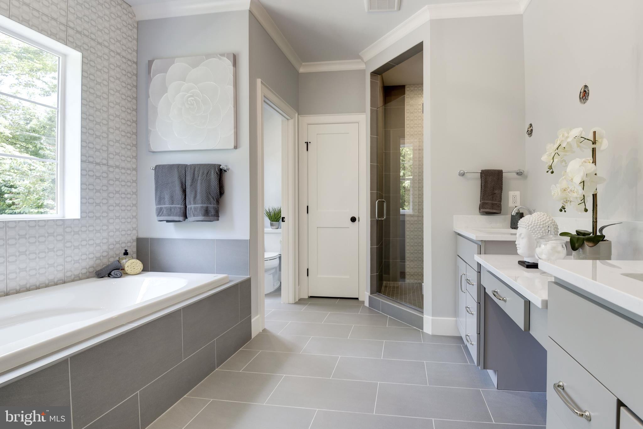 8609 Seven Locks Road Bethesda, MD 20817 - Photo 23 of 45 Owner's luxury bath