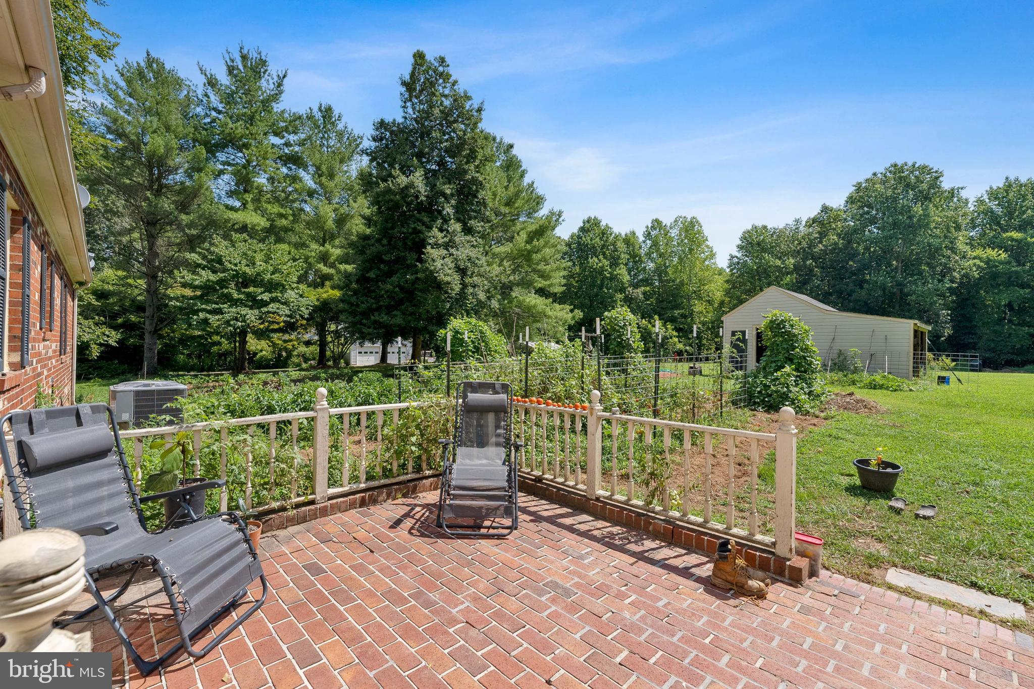 20507 Anderson Mill Road Beaverdam, VA 23015 - Photo 18 of 43 back patio and gardens