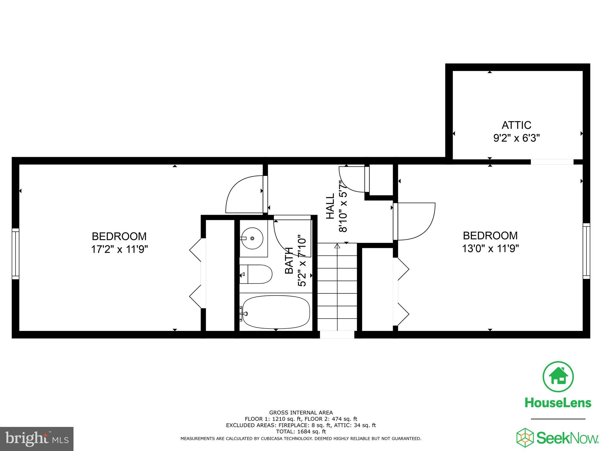20507 Anderson Mill Road Beaverdam, VA 23015 - Photo 41 of 43 upstairs layout