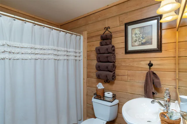 a bathroom with a toilet and a sink