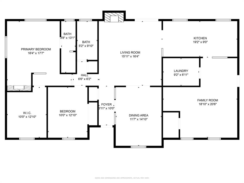 412 West Spinner Road DeSoto, TX 75115 - Photo 13 of 13 Floor plan