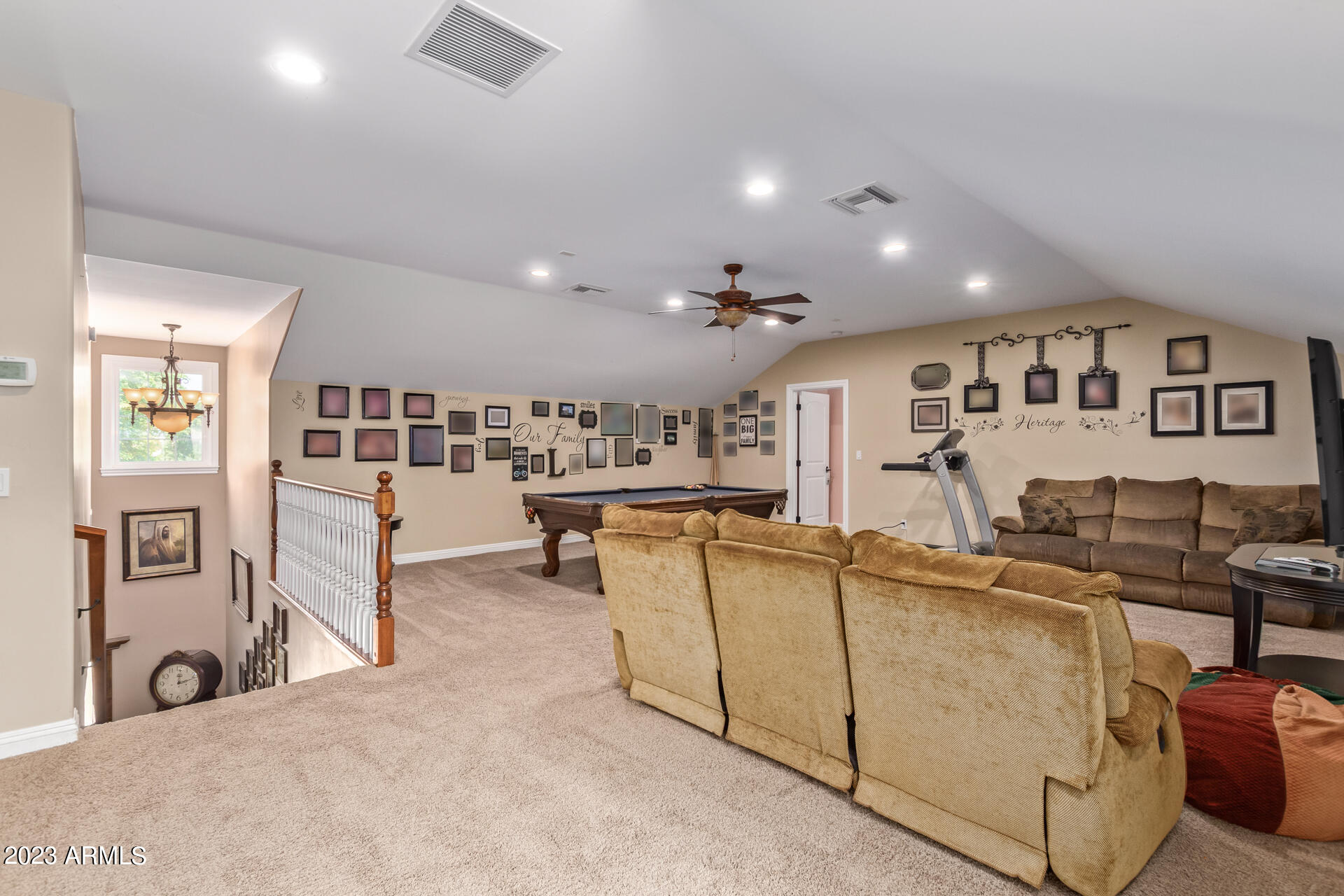168 North Greenfield Road Gilbert, AZ 85234 - Photo 38 of 81 Upstairs Loft/Game Room