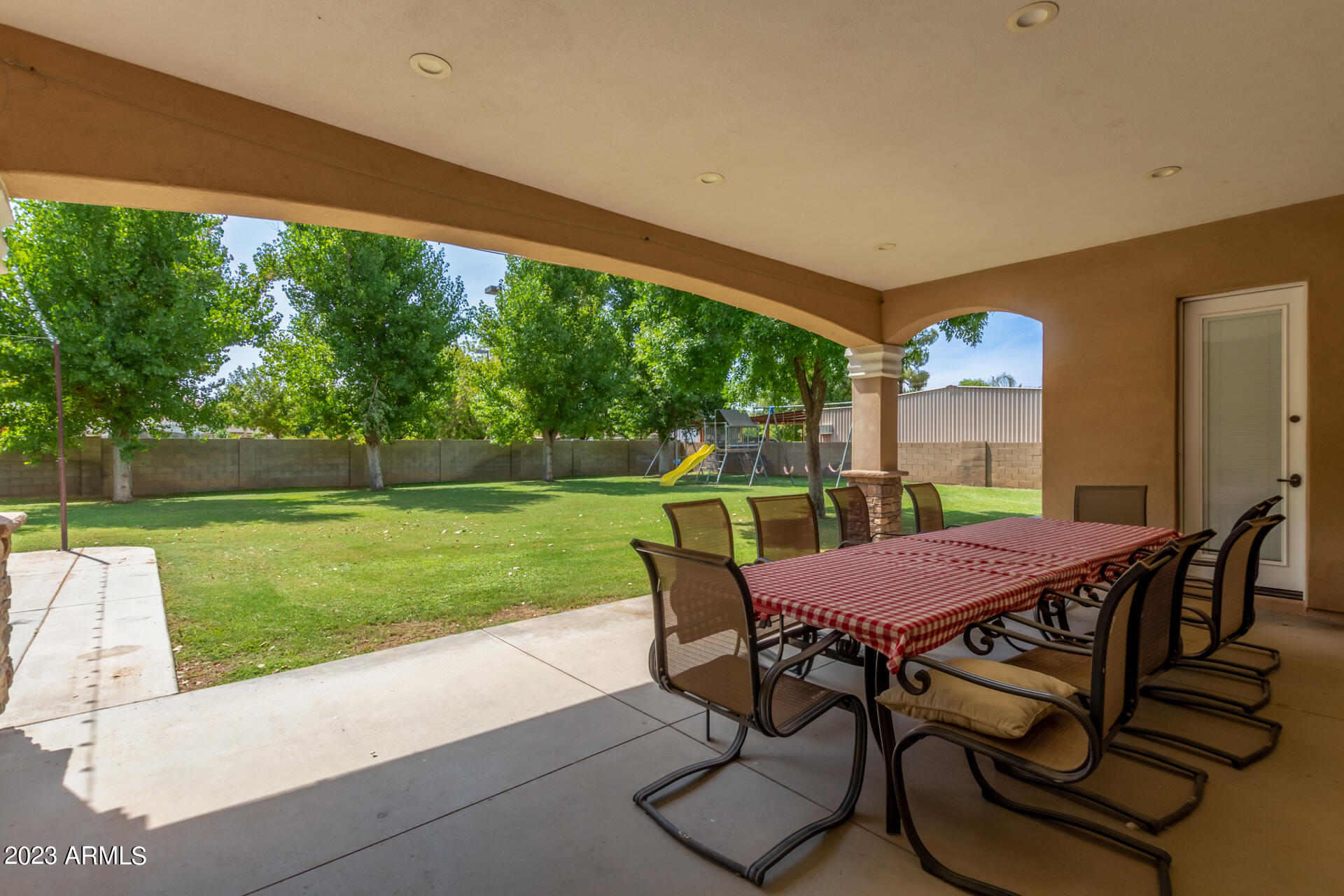 168 North Greenfield Road Gilbert, AZ 85234 - Photo 58 of 81 Home's Back Patio