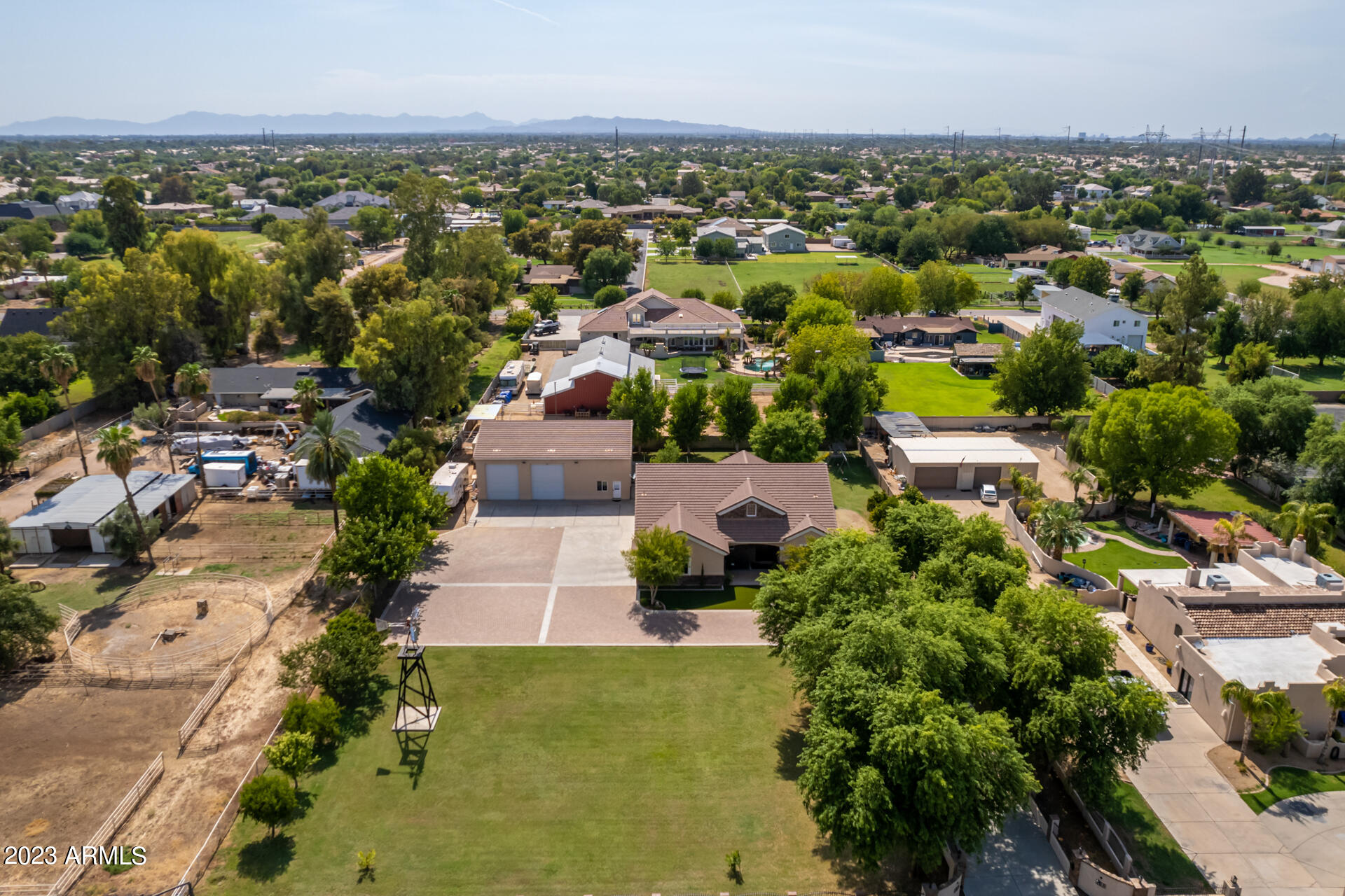 168 North Greenfield Road Gilbert, AZ 85234 - Photo 75 of 81 Birds Eye & Lush