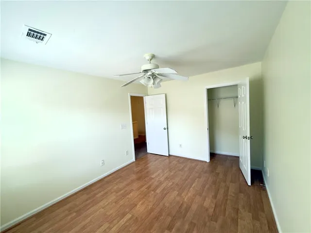 wooden floor in an empty room