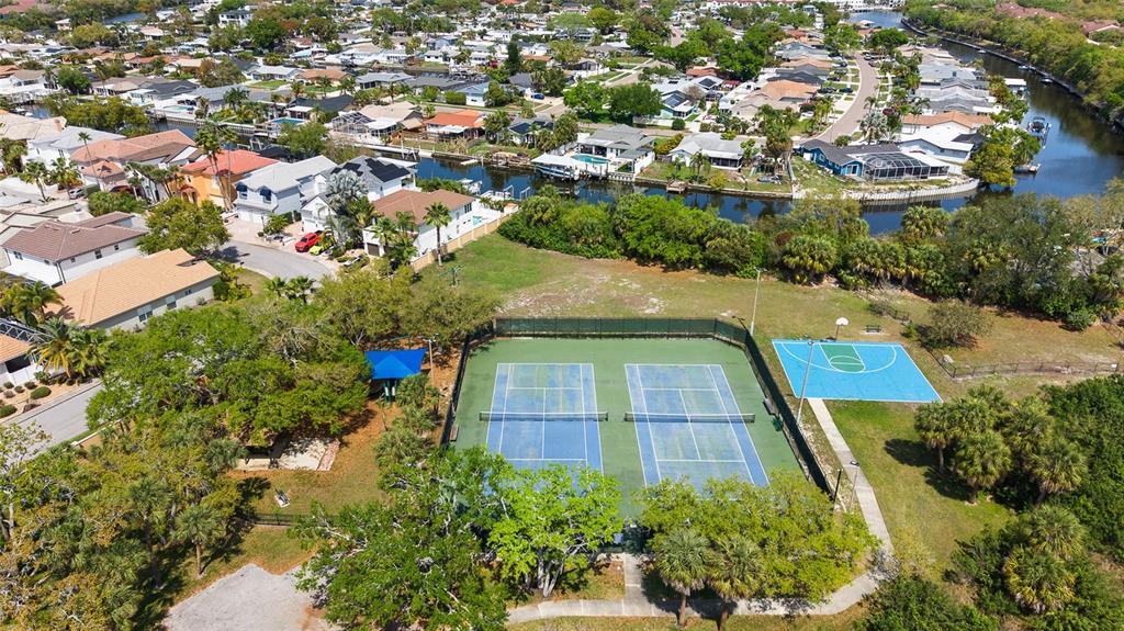 9810 Compass Point Way Tampa, FL 33615 - Photo 75 of 81 an aerial view of residential houses with yard