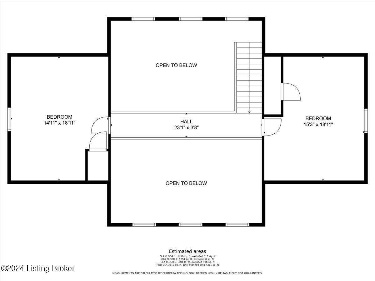 31 Furnace Branch Road Leitchfield, KY 42754 - Photo 60 of 61 Second Floor Plan