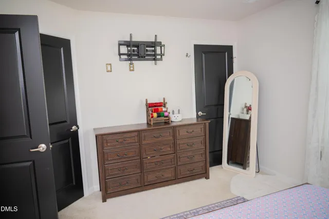 a close view of door