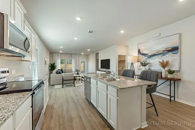 a backyard of a house