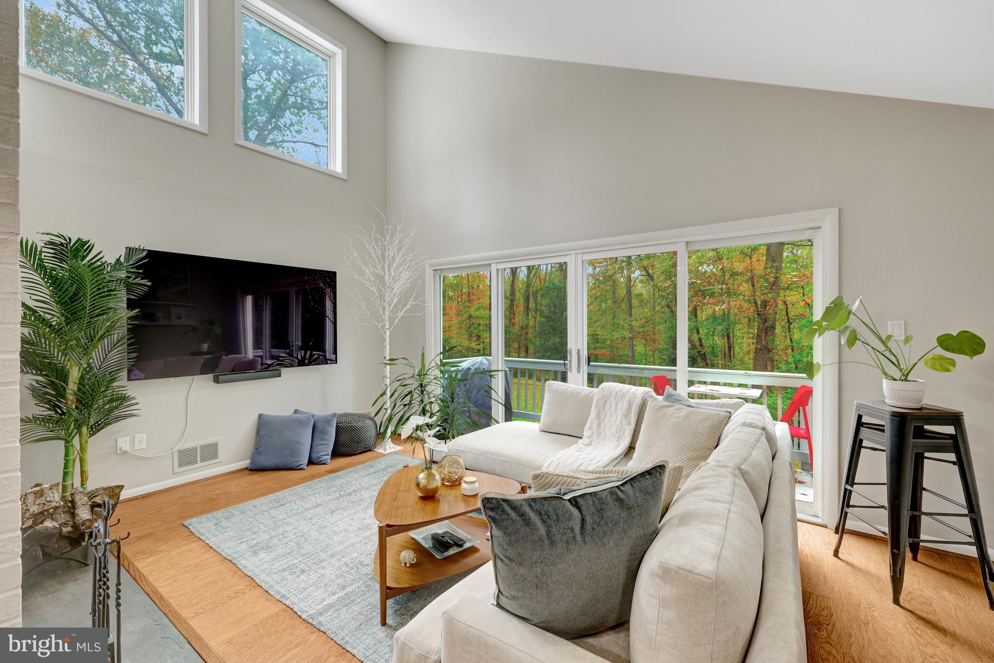 526 Springvale Road Great Falls, VA 22066 - Photo 14 of 55 a living room with furniture and a flat screen tv