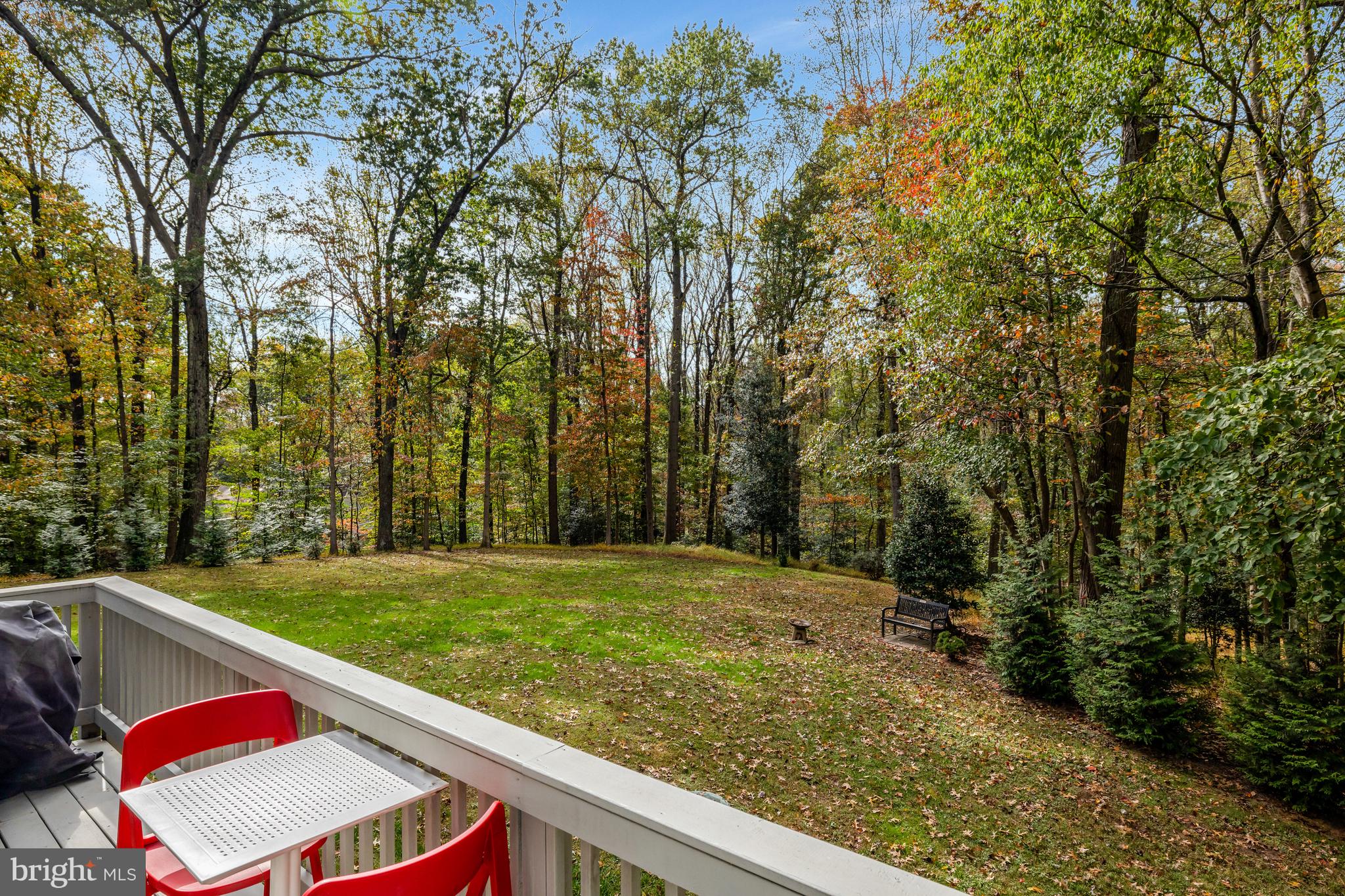 526 Springvale Road Great Falls, VA 22066 - Photo 50 of 55 a view of a tennis ground with large trees