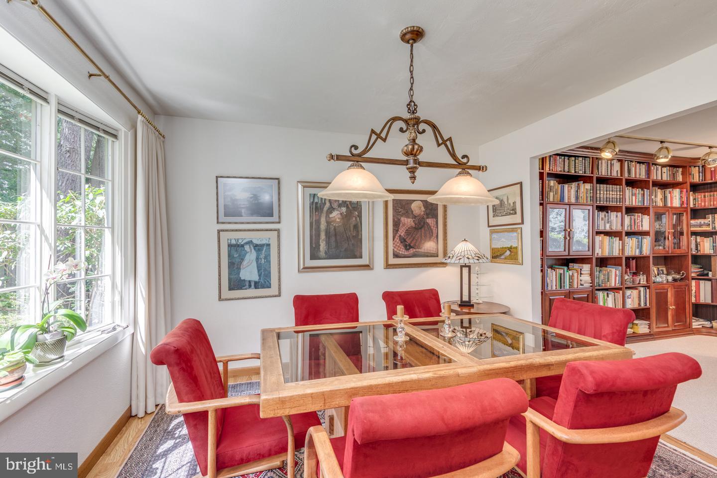 209 Harvest Road Cherry Hill, NJ 08002 - Photo 12 of 46 a living room with furniture chandelier and a large window