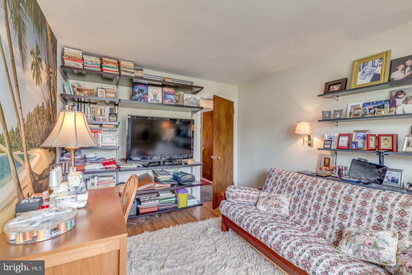209 Harvest Road Cherry Hill, NJ 08002 - Photo 35 of 46 a bedroom with furniture and a flat screen tv