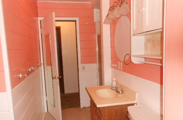 41249 Brown Road Fall River Mills, CA 96028 - Photo 13 of 19 a bathroom with a sink and a mirror