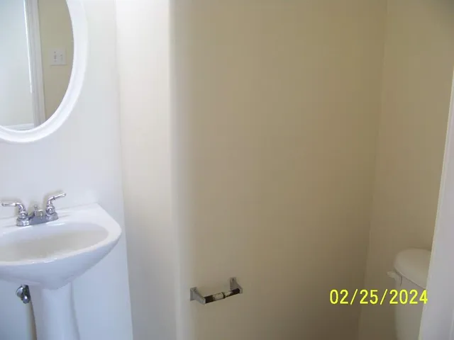 a view of a room that has a window in it