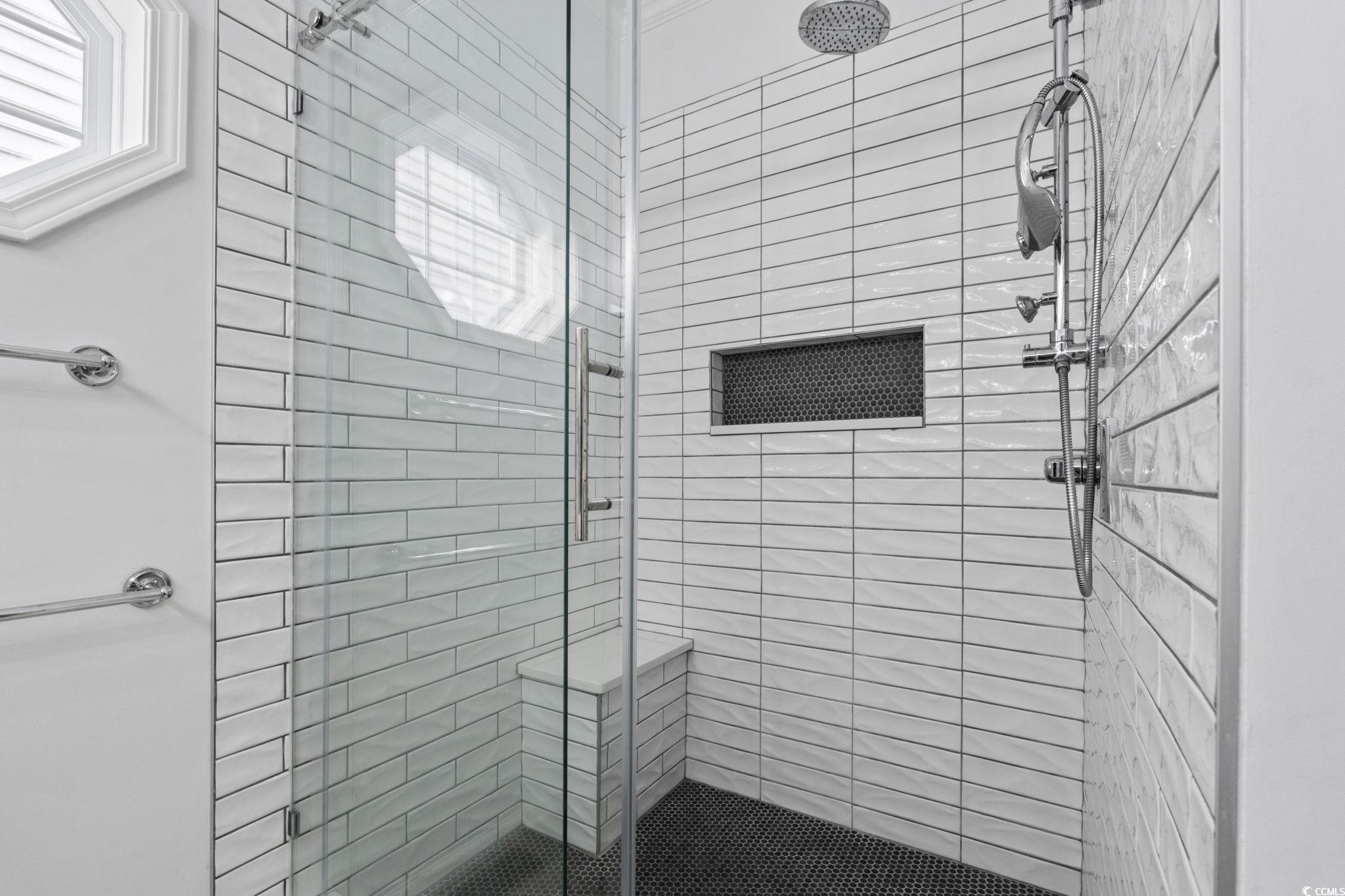 327 A Lakeside Drive Surfside Beach, SC 29575 - Photo 27 of 40 Full bathroom with a stall shower