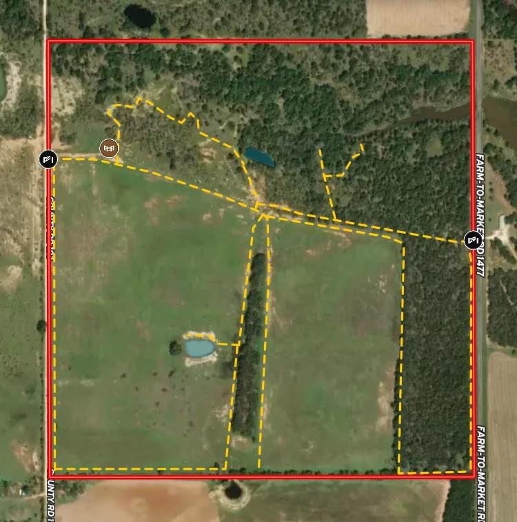 3976 Fm 1477 Comanche, TX 76442 - Photo 7 of 11 Property Survey. Indicating the property boundaries and internal features