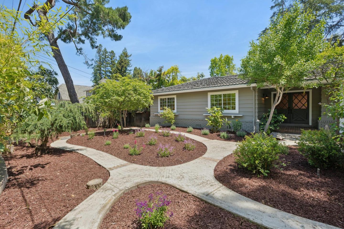 755 Santa Rita Avenue Los Altos, CA 94022 - Photo 7 of 50 a view of backyard of a house