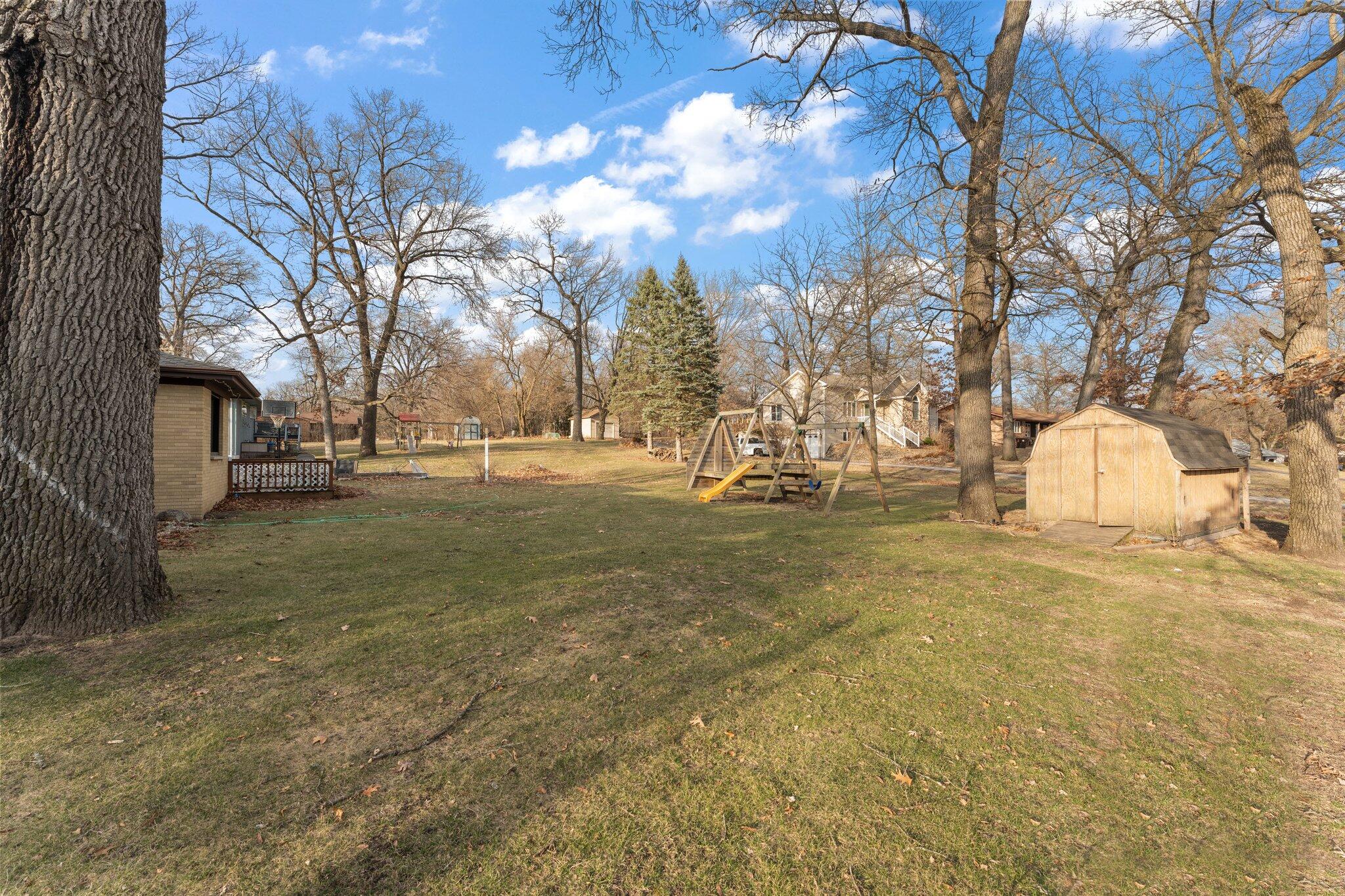 12163 North 900 West Demotte, IN 46310 - Photo 23 of 23 a view of outdoor space with trees