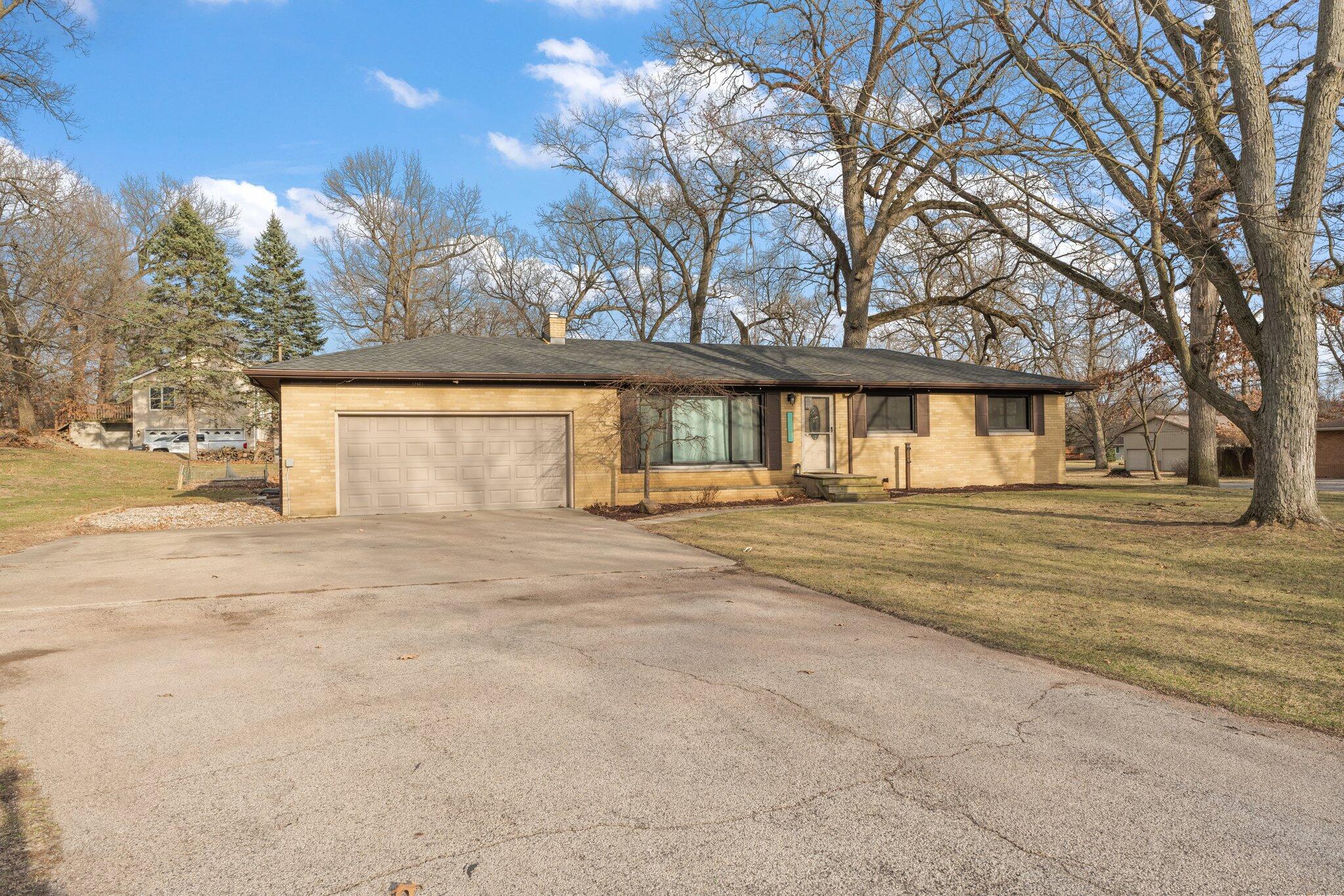12163 North 900 West Demotte, IN 46310 - Photo 3 of 23 a view of swimming pool with trees in the background