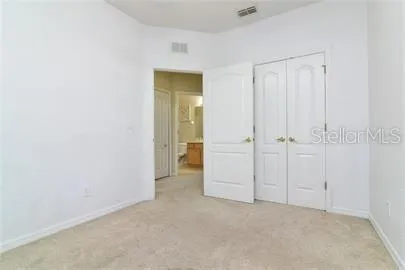 wooden floor and closet in a room